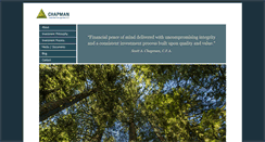 Desktop Screenshot of chapmaninvestment.com
